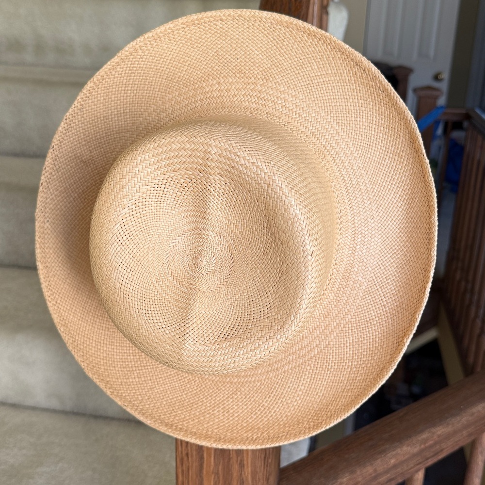 Vintage LL bean straw hat - Picture 2 of 3